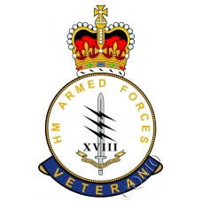 18 UKSF Signal Regiment HM Armed Forces Veterans Sticker